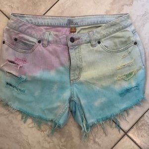 Caslon tie dye shorts